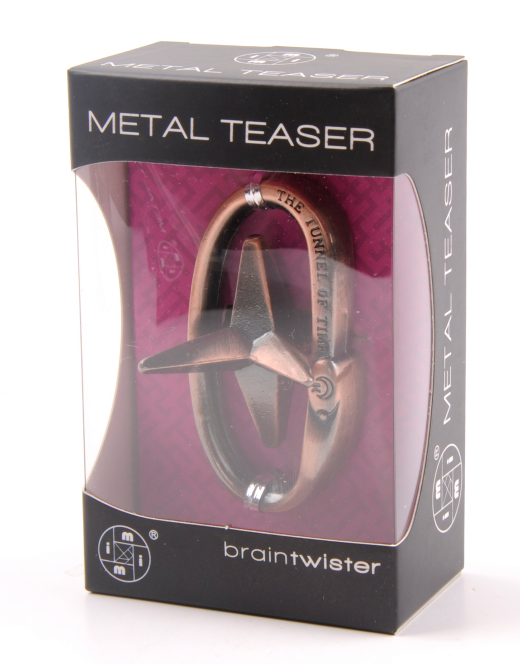 1pc Metal Cast Brain Teaser Puzzle #06