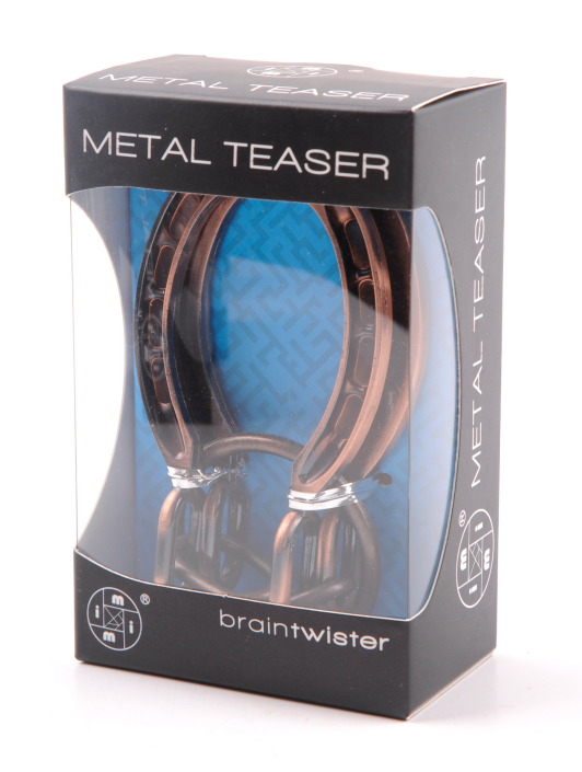 1pc Metal Cast Brain Teaser Puzzle #04