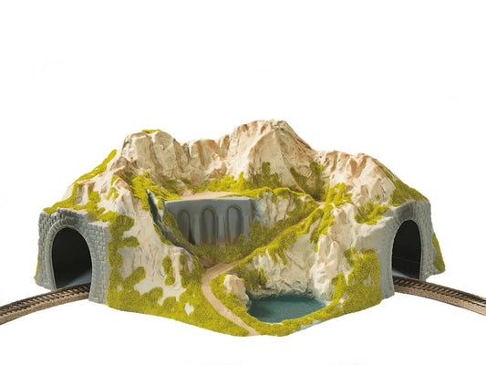 HO Tunnel Curved (Sngl) 41x37cm