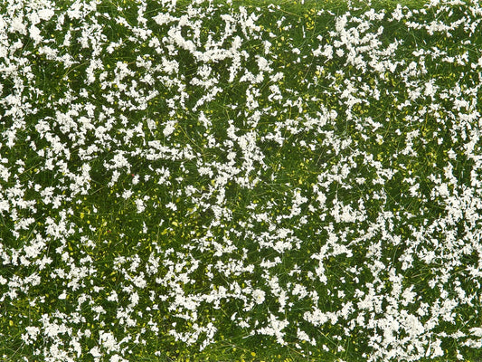 HO Groundcover Foliage Meadow White