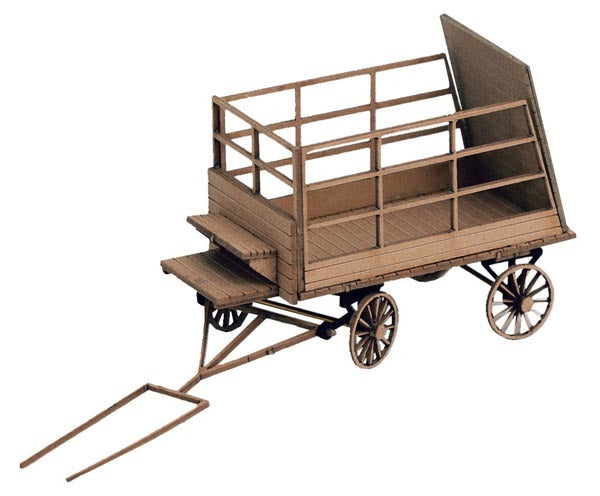 HO Cattle Transport Vehicle No Figures