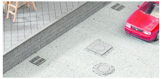 Laser Cut Mini Manhole Covers & Gullies