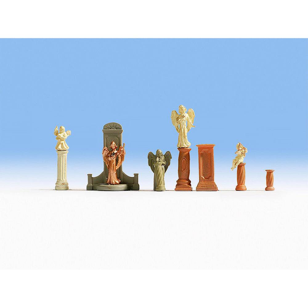 HO Gravestones and Statues