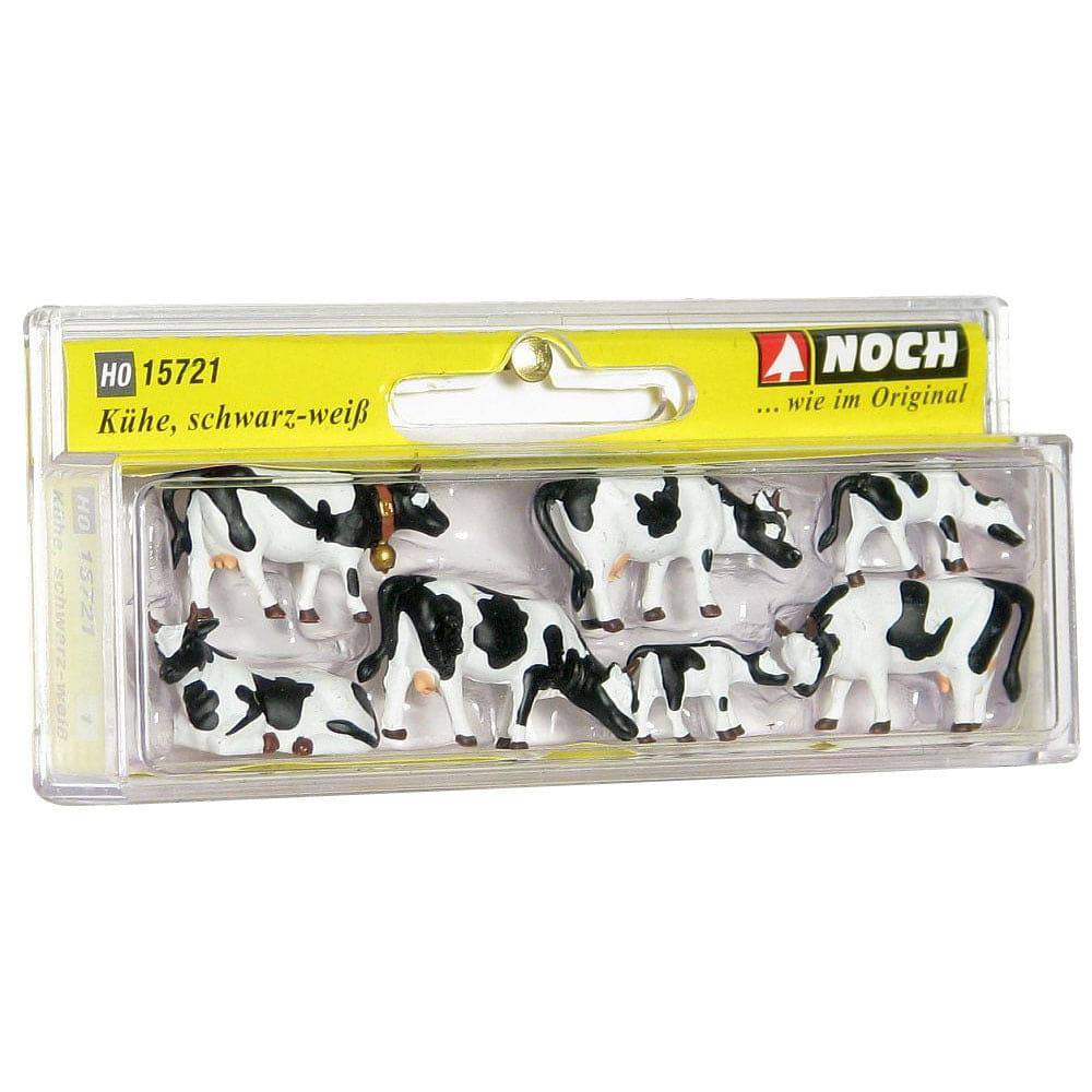 HO Black and White Cows 6