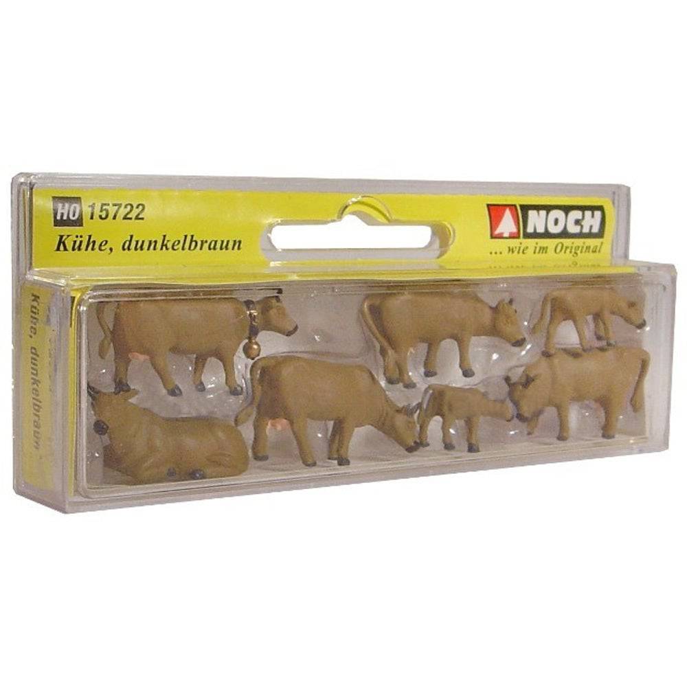 HO Dark Brown Cows 7