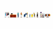HO Themed Figures Set Fashion Shop