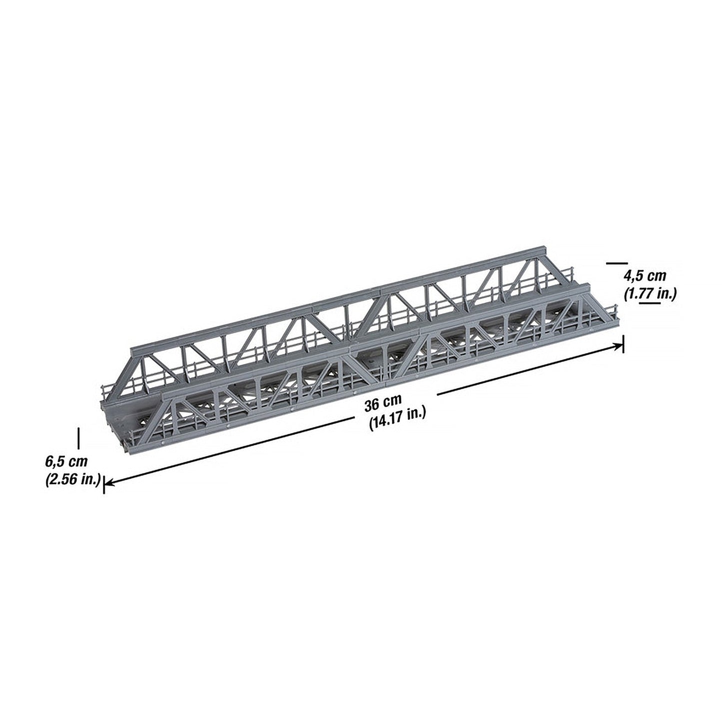 HO Girder Bridge 36x4.5cm