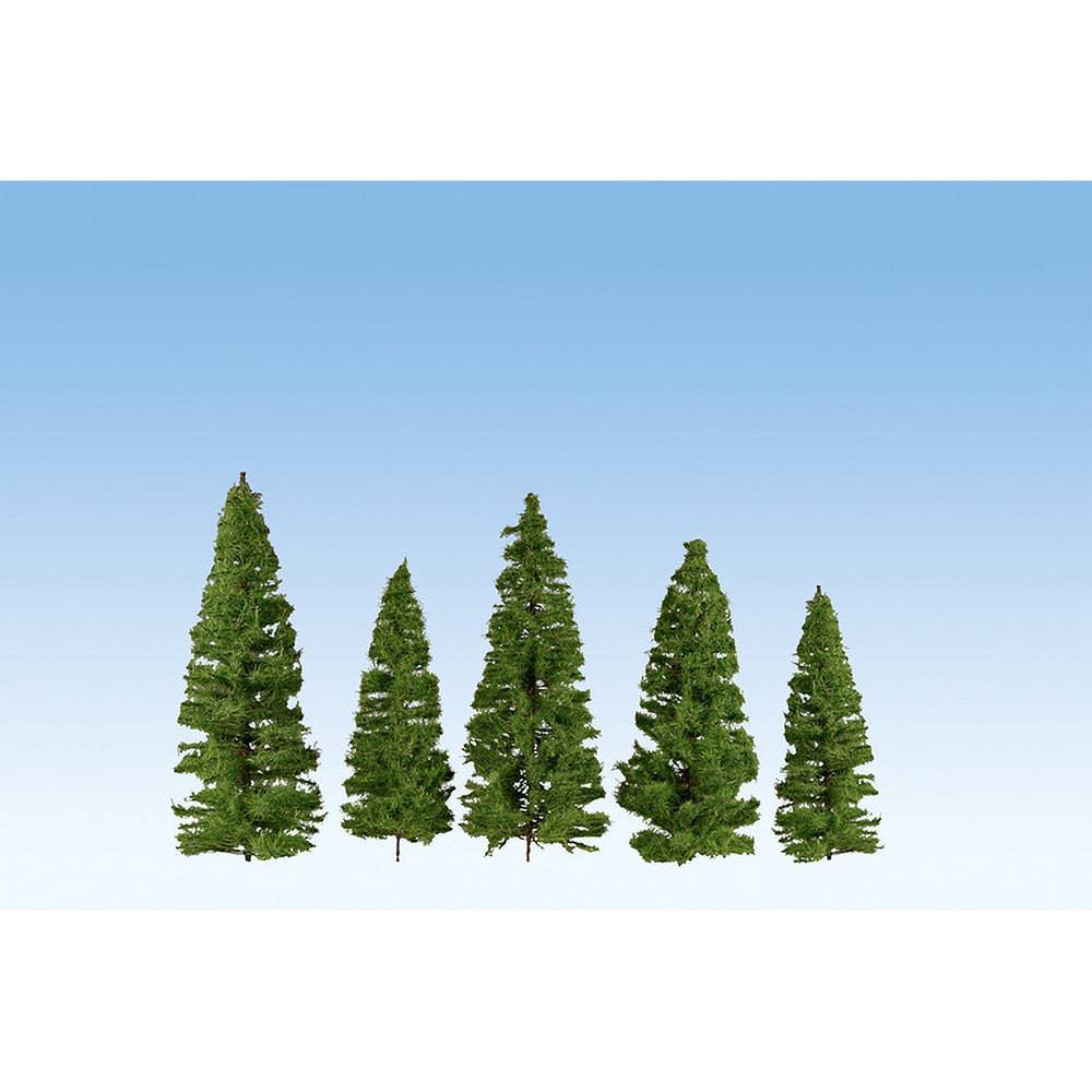 Fir Tree Dark Green 7-14cm 7 pcs