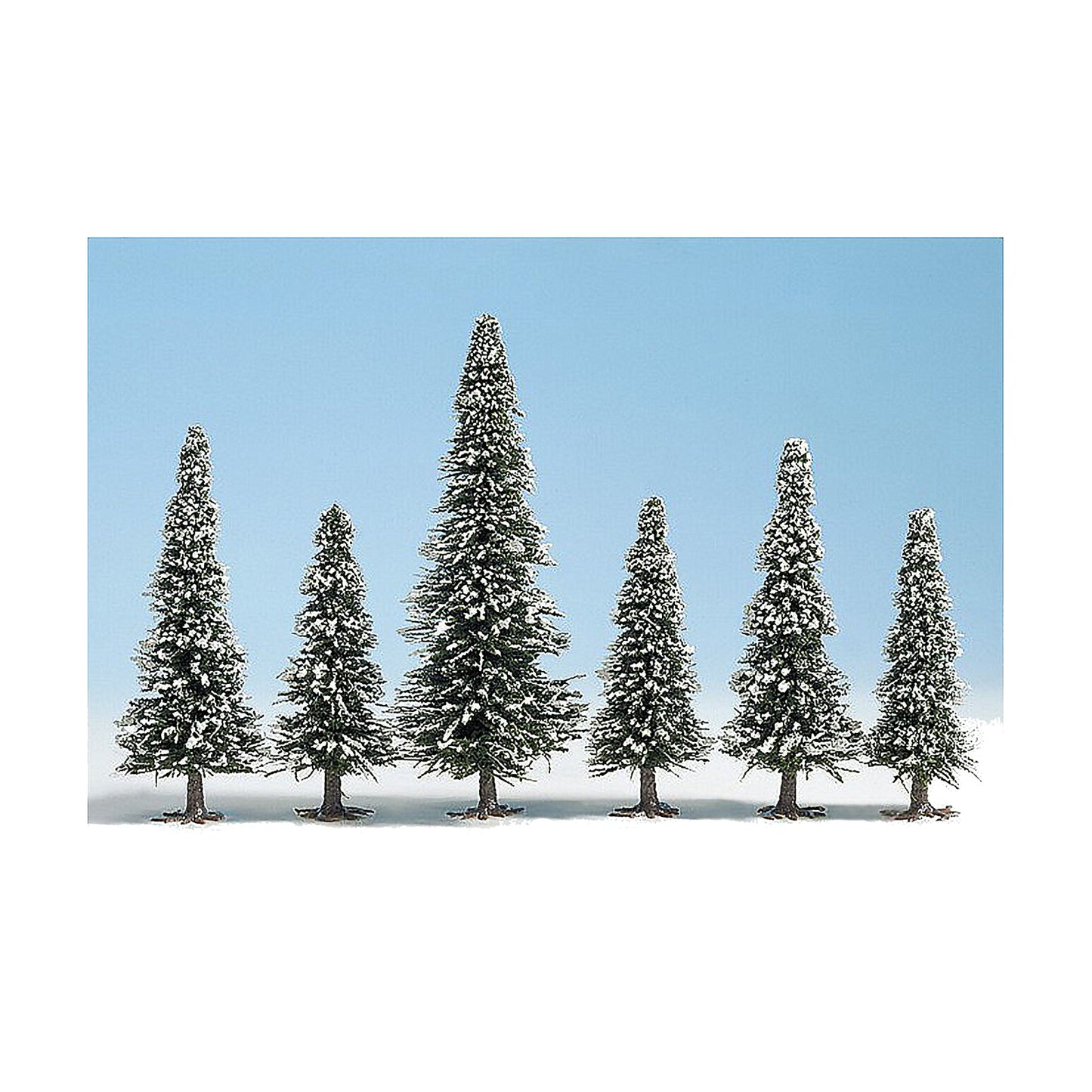 Snow Fir Trees 80-150mm (25pcs)