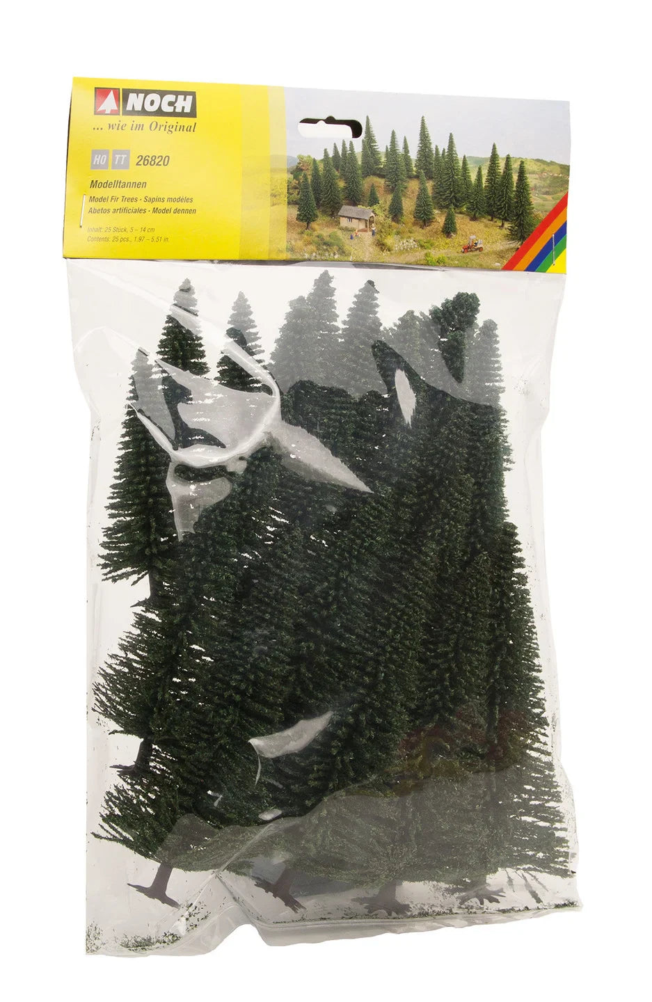 HO Fir Trees 5-14cm x 25pcs