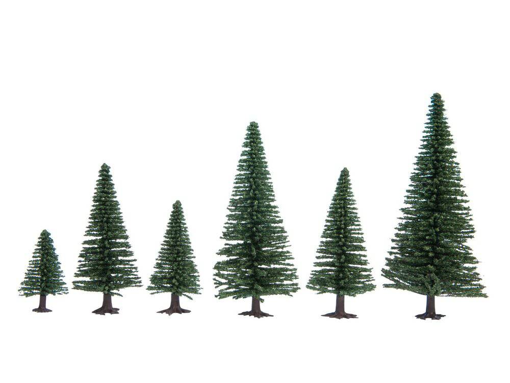 HO/TT Model Fir Trees Extra High