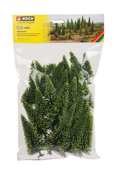 HO Spruce Trees 5-14cm x 25 pcs