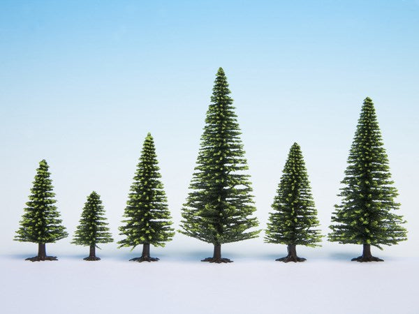 HO Spruce Trees 5-14cm x 25 pcs