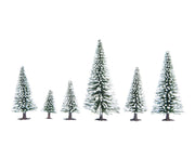 HO/TT Snowy Fir Trees