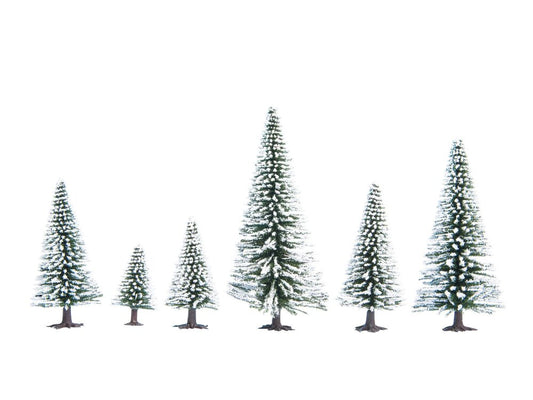 HO/TT Snowy Fir Trees