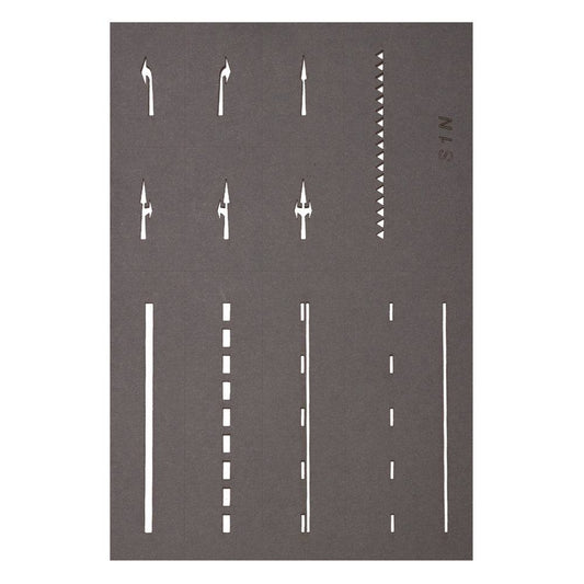 N Street Marking Templates