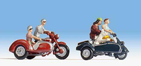 N Figures Motorcyclists