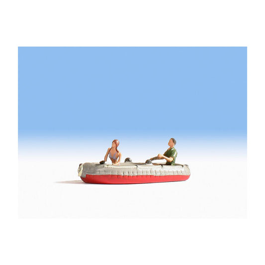 N Dinghy w/2 Figures