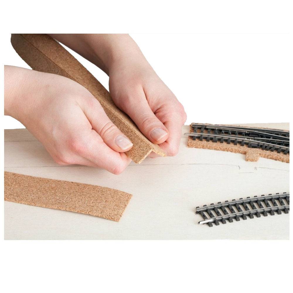 Cork Trackbed 6pcs 3mm 4.4cm x 50cm