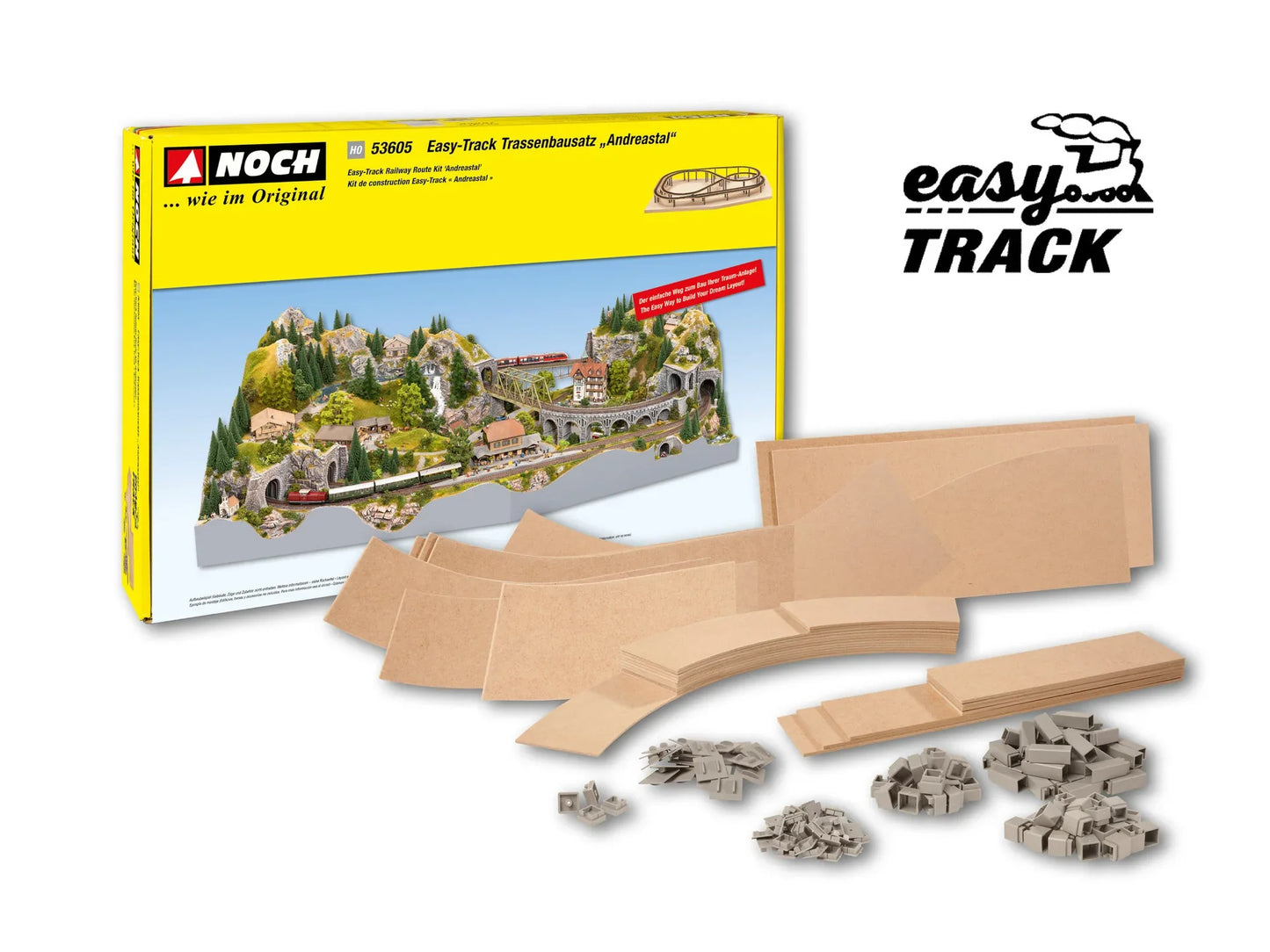 HO Easy Track Railway Route Kit "Andreastal"