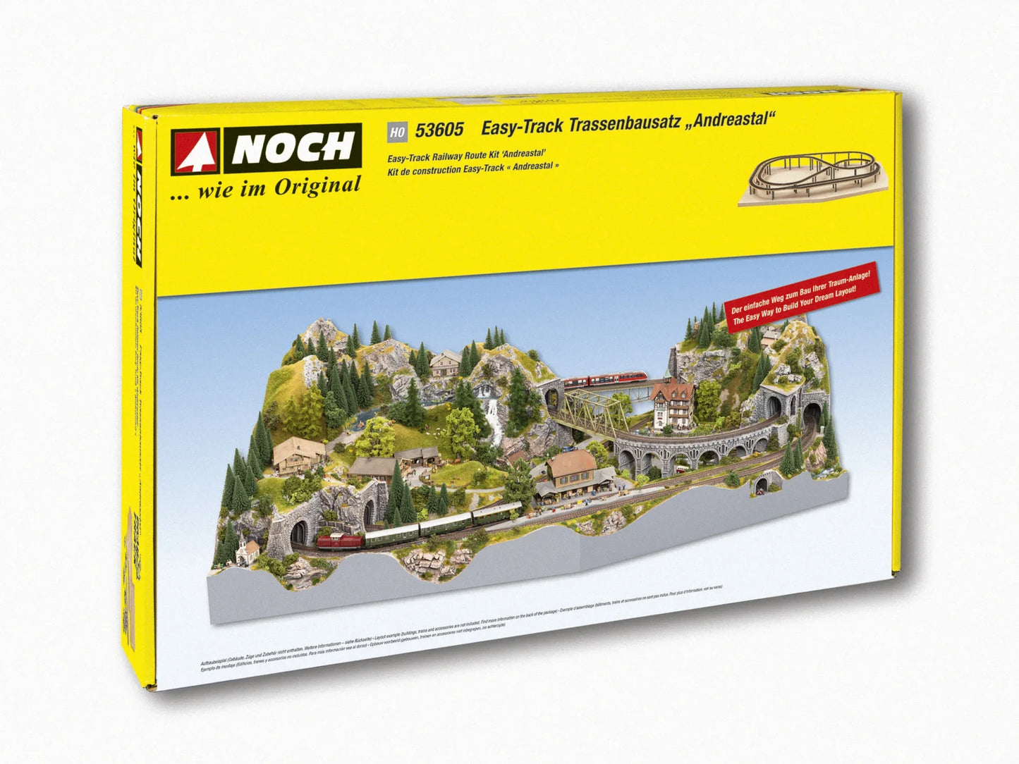 HO Easy Track Railway Route Kit "Andreastal"