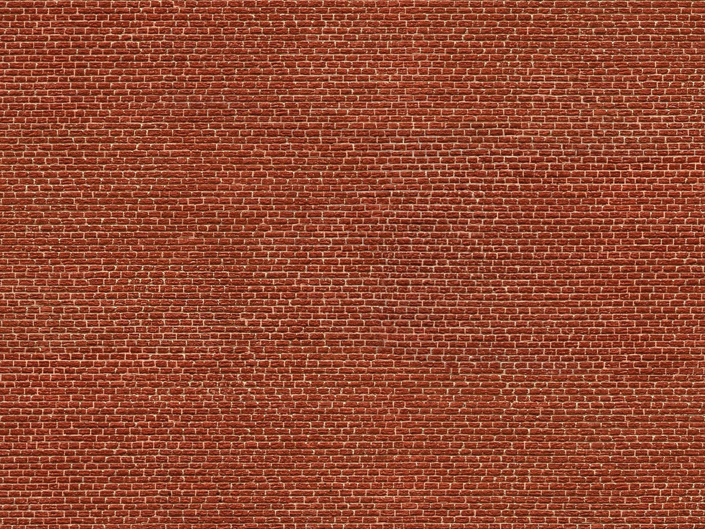 HO 3D Cardboard Sheet  - Clinker -  Red