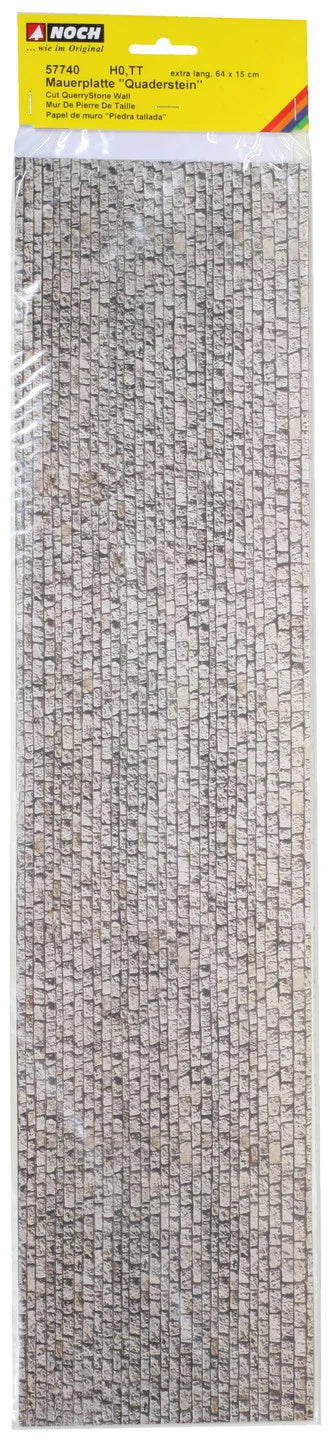 HO Wall Cut Quarrystone 64x15cm