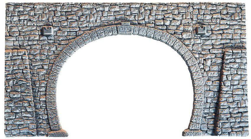 HO Quarrystone Portal Dbl 23.5x13cm