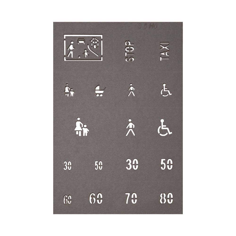 N Road Marking Templates