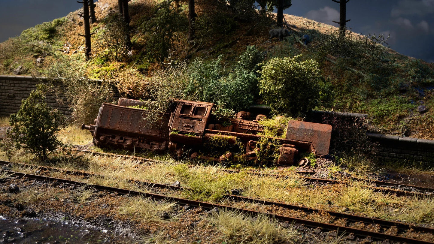 HO Abandoned Place “Locomotive”