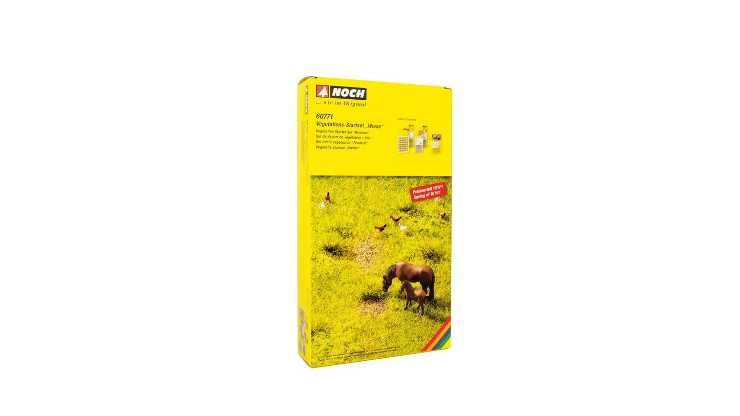 HO Vegetation Starter Set Meadow