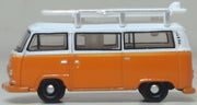 1/148 VW T2 Bay Window Bus/Surfboards Signal Orange/White