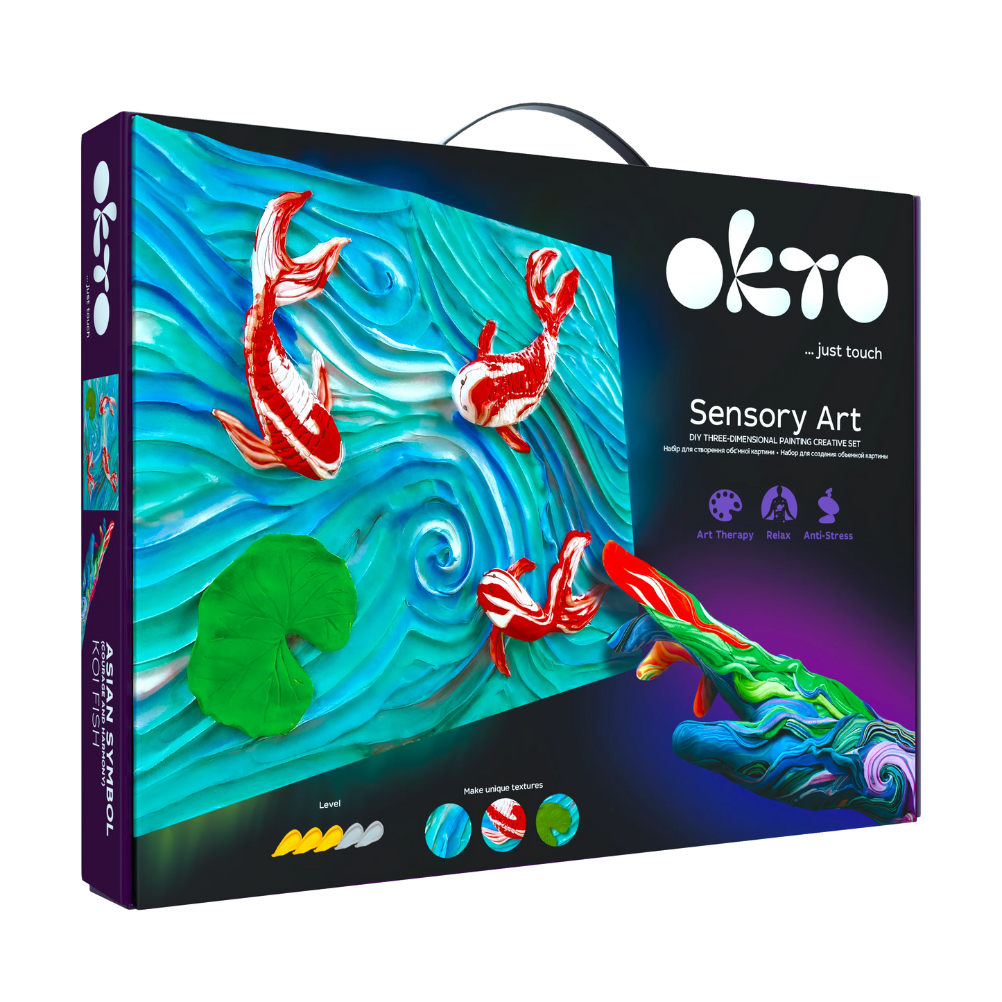 Sensory Art Creative Set: Koi Carps