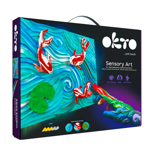 Sensory Art Creative Set: Koi Carps