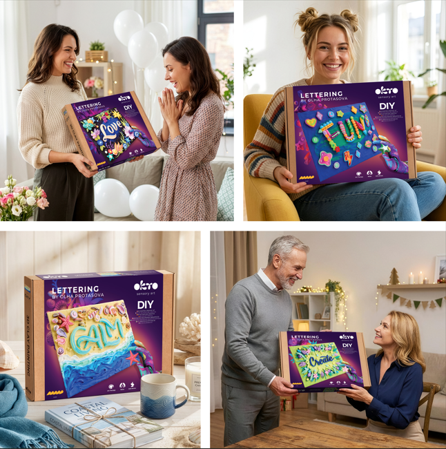 image8_DIY 3D Painting Lettering Kit - Fun