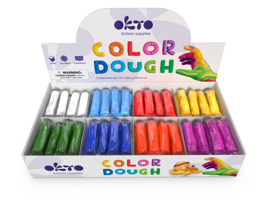 ?olor Dough for Kids Classpack - pack of 96