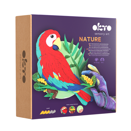 image1_Set For 3D Picture Nature Macaw