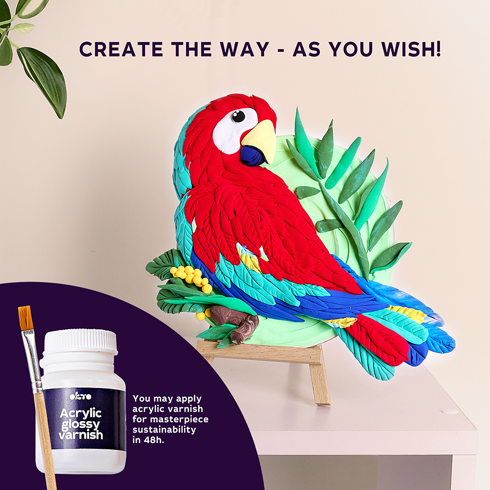 image4_Set For 3D Picture Nature Macaw