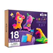 Sensory Art: 18 Colors Air Clay Creativity Set