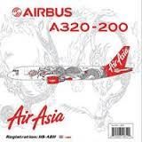 1/400 A320-200 Air Asia #HS-ABH Thailand