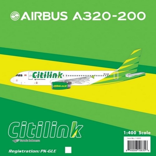 1/400 Citilink A320 PK-GLE