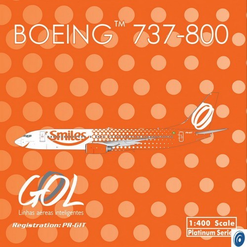 1/400 Gol 737-800 Smiles (PR-GIT)