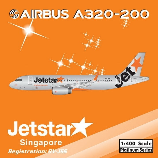 1/400 Jetstar Singapore A320 Sharklets