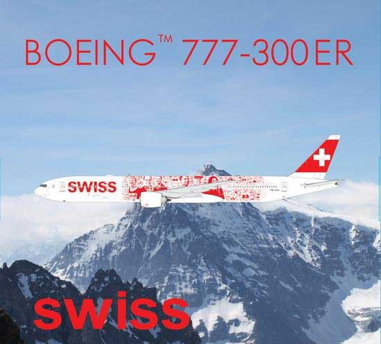 1/400 B777-300ER Swiss Heads of Swis