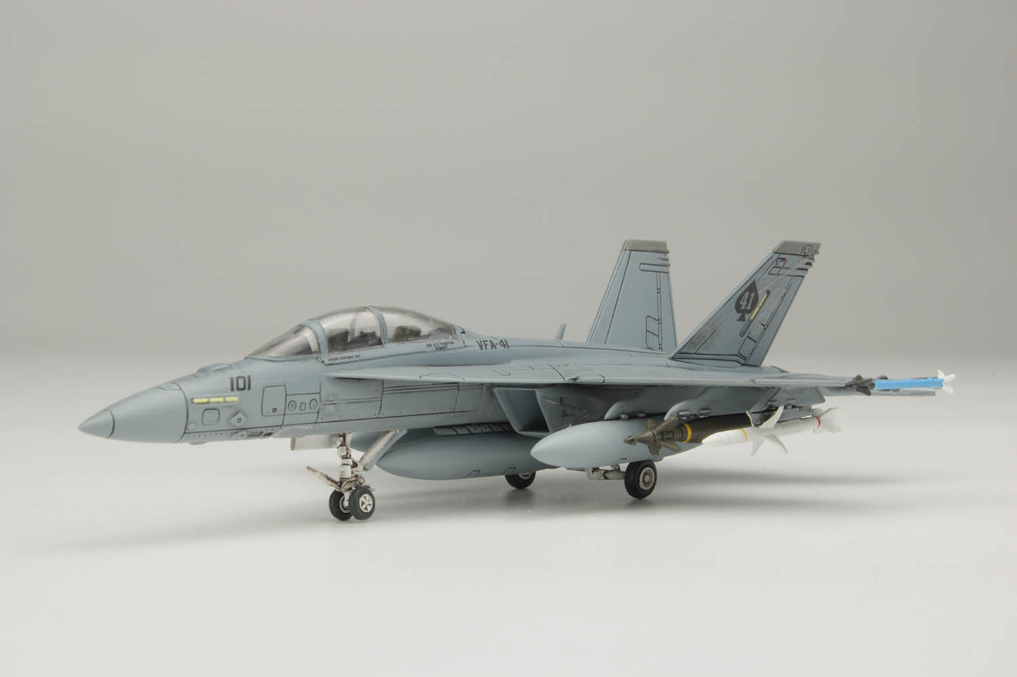 U.S. Navy Carrier-Based Fighter F/A-18F Super Hornet VFA-41 "Black Aces"