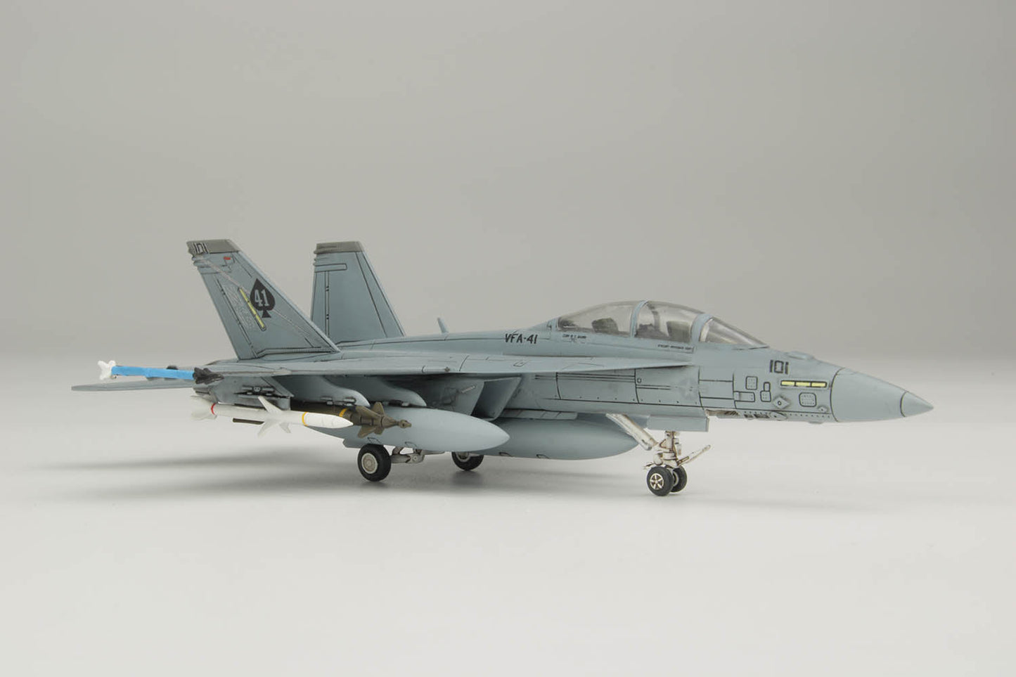 U.S. Navy Carrier-Based Fighter F/A-18F Super Hornet VFA-41 "Black Aces"