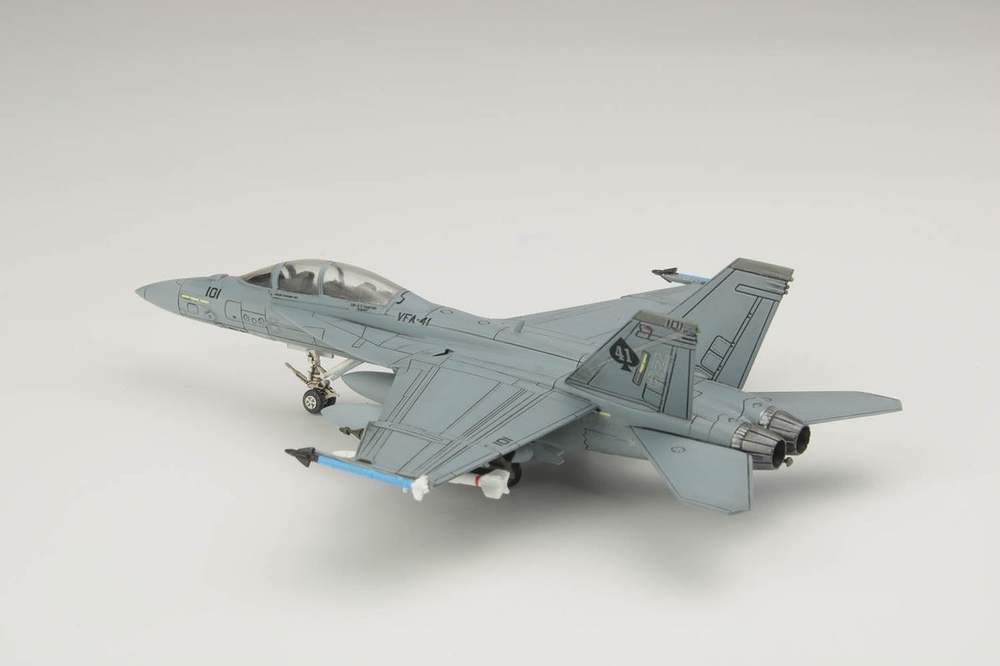 U.S. Navy Carrier-Based Fighter F/A-18F Super Hornet VFA-41 "Black Aces"