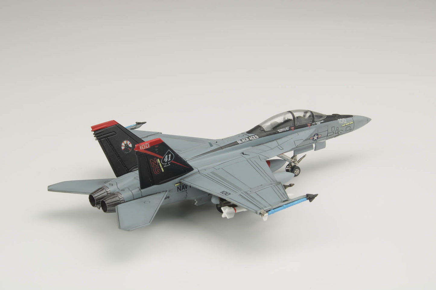 U.S. Navy Carrier-Based Fighter F/A-18F Super Hornet VFA-41 "Black Aces"