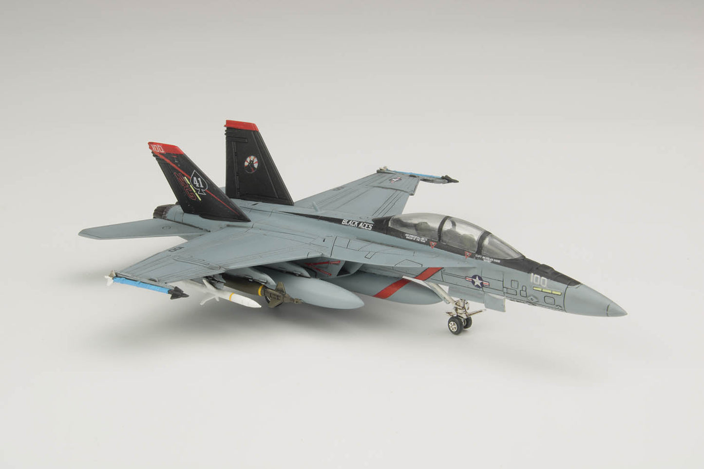 U.S. Navy Carrier-Based Fighter F/A-18F Super Hornet VFA-41 "Black Aces"