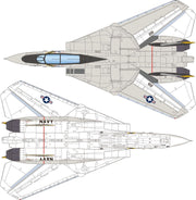 1/48 US Navy F-14A Tomcat VF-84 "Jolly Rogers" 1978